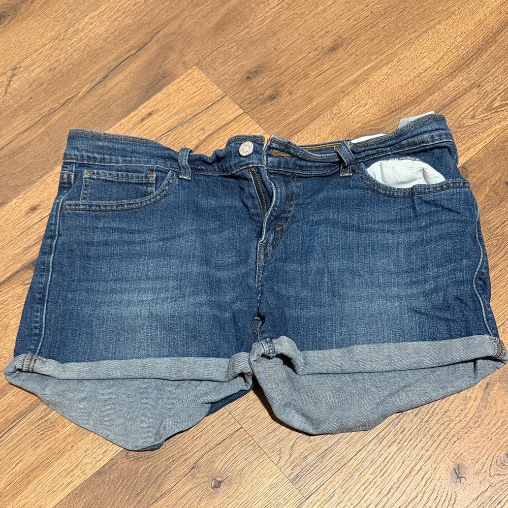 Levi's Blue Jean Shorts for Women